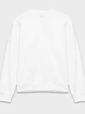 Aritzia White Crewneck Sweatshirt